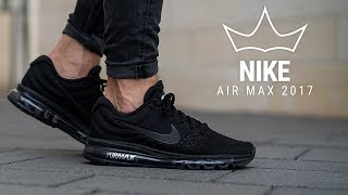 Nike Air Max 2017 "Triple Black" On Feet Video