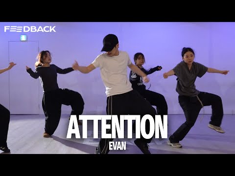 Charlie Puth - Attention | EVAN Choreography