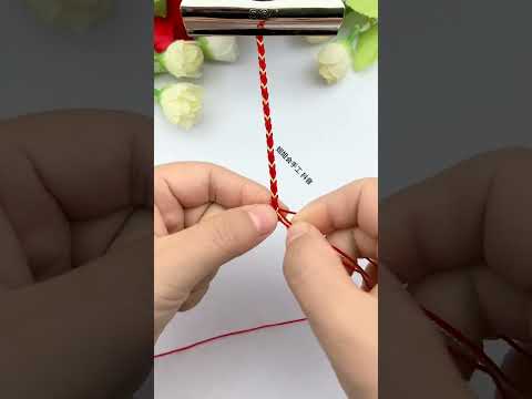 Six-strand braids, braiding skills sharing, simple braiding bracelet tutorial, bracelet braiding