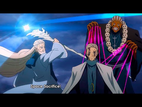 Innocent Zero summons Adam Jobs to attack Wahlberg. Mash beats Cell || Mashle 2nd Season Eps 9