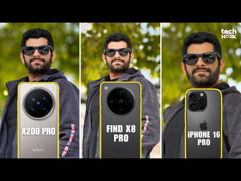 Vivo X200 Pro vs Oppo Find X8 Pro: Camera Comparison ft. iPhone 16 Pro!