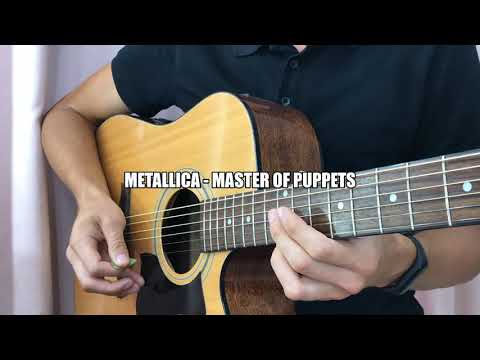 Metallica - Master of Puppets / acoustic guitar solo