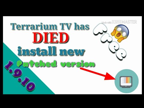 How to get Terrarium tv back working 100%