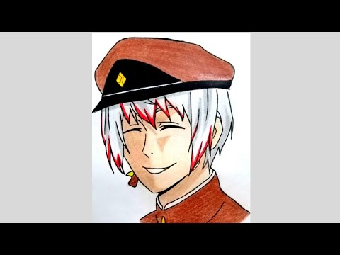 How to draw Saigiku Jono from Bsd #shorts #short #artsyfam #anime #trending #viral #bungoustraydogs