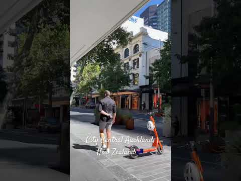 🇳🇿ニュージーランドの暮らし｜ハイブランドが立ち並ぶオークランドのクイーンストリート｜Queen St. Auckland, New Zealand #shorts #Auckland #オークランド