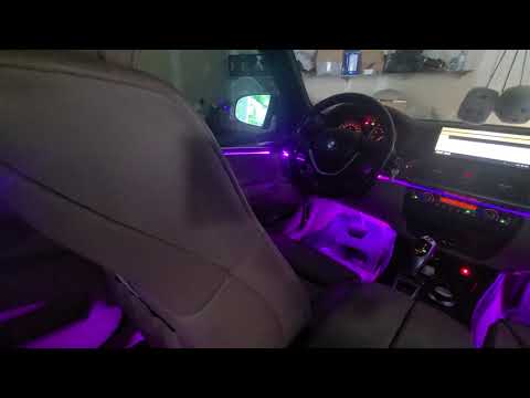 2010 BMW X5 Ambient lights Installation