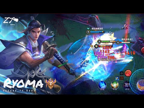 龍馬 🐦 | Arena of Valor 操作精華輯 (舊) X 宫本武藏 CG《无双》影片原聲带【 贊恩 Zayn 】