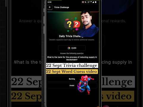 22 Sept BLove Dapp Trivia challenge video | blove dapp word combo