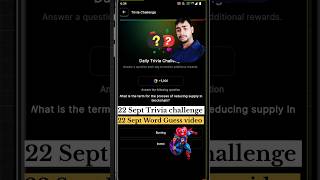 22 Sept BLove Dapp Trivia challenge video | blove dapp word combo