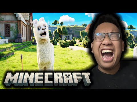 MINECRAFT MOVIE TRAILER - REACTION...