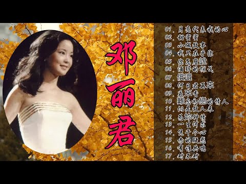 鄧麗君 Teresa Teng - 永恒鄧麗君柔情經典 【月亮代表我的心/甜蜜蜜/小城故事/我只在乎你/你怎麽說/酒醉的探戈/償還/何日君再來/夜來香/難忘初戀的情人 】