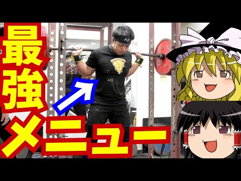 【実録】スクワットがマジで強くなる種目がついに判明した/パワーリフティング【ゆっくり実況】