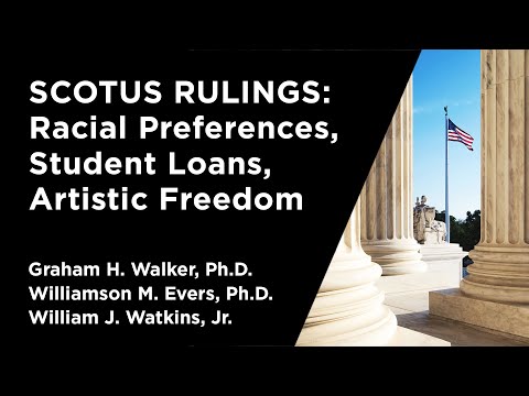 SCOTUS RULINGS: Racial Preferences, Student Loans, Artistic Freedom | Independent Outlook 53