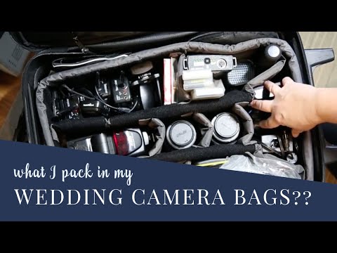 What is in my camera bag? Best Gear for Wedding Photography