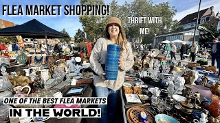 THE BEST FLEA MARKET IN THE WORLD?!? I Had To Buy Extra Luggage To Get It All Home! Shop With Me!