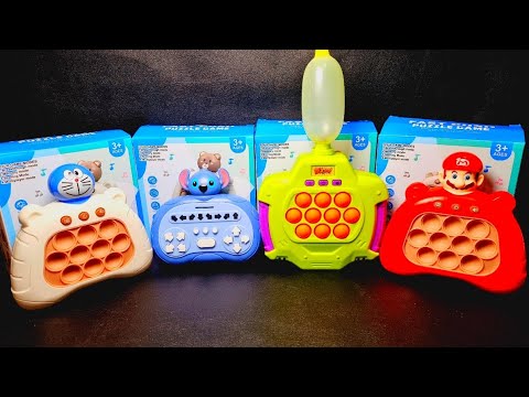 1 Minute Satisfying with Playing Push Game Pop It Eletrônico Fidget Toy ASMR No Talking