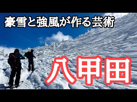 【絶景】冬晴れの八甲田を歩く　撮影：2024年2月17日