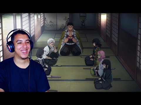 The Hashira Training/ Kimetsu No Yaiba: Hashira Training Arc Episode 1 Reaction