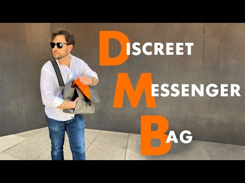 Is This Our Most Discreet Messenger Bag Ever?