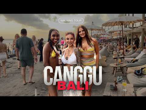 Travel CANGGU BALI Today 🇮🇩 WALKING Tour 2024 | Indonesia