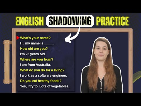 Improve Your English Speaking Skills with English Shadowing Practice