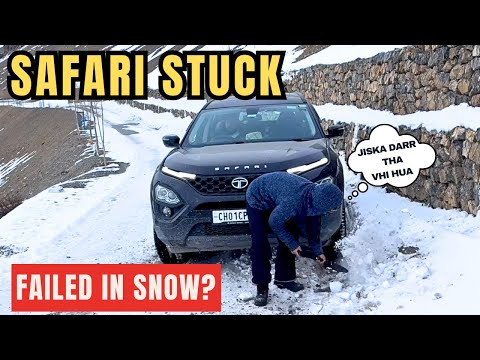 Tata Safari FAILED in Snow || Key Monastery Spiti Valley 2024 EP8 || Ultimate Spiti Expedition