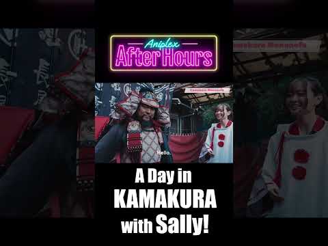 A Day in Kamakura with Sally! Aniplex After Hours vol.3 #shorts