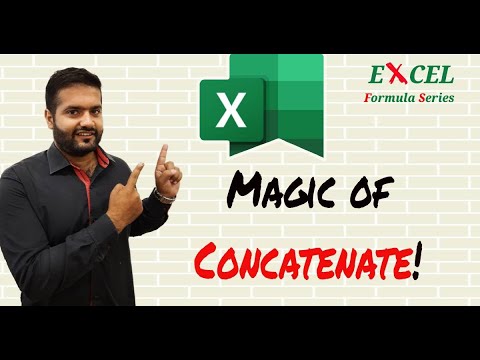 Magic of Concatenate in 2022 | Excel in Urdu/Hindi