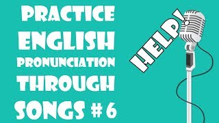 Learn English through songs -  Help by The Beatles -  Practice English pronunciation