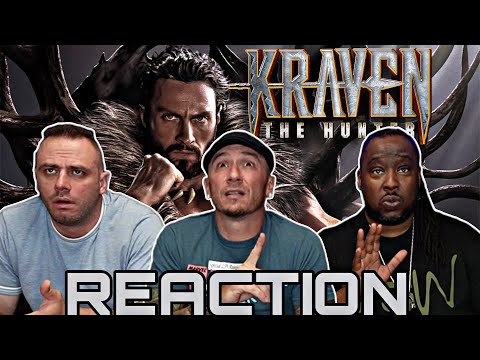 WELL....UMMMM....OK, THEN!!!! Kraven the Hunter Official Trailer REACTION!!!