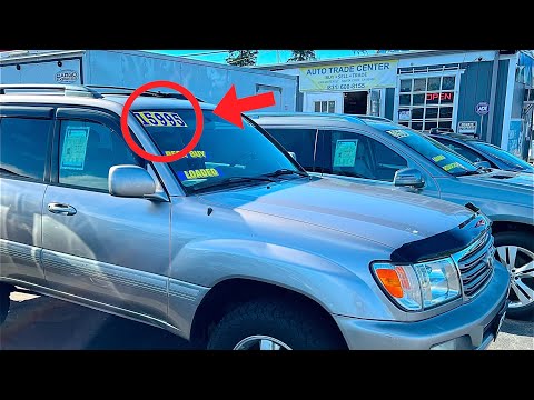 SKETCHY Used Car Dealership TOYOTA LAND CRUISER And MORE!