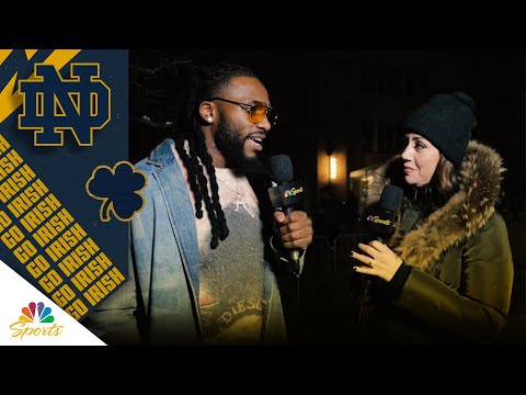 Jaylon Smith: Marcus Freeman has been 'the perfect guy' for Notre Dame | NBC Sports