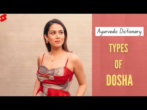 Types of DOSHA | AYURVEDIC DICTIONARY 📖 #shorts