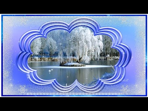 Зима заснеженная. Красивый зимний лес Winter is snowy. Beautiful winter forest