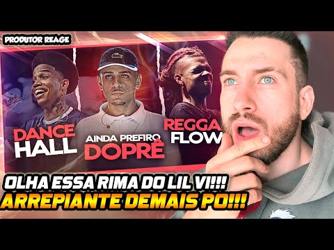 (LIL VI TA MONSTRO!!) PRODUTOR REAGE Os FLOWS MAIS VICIANTES de 2024! 🕺 (REACT)