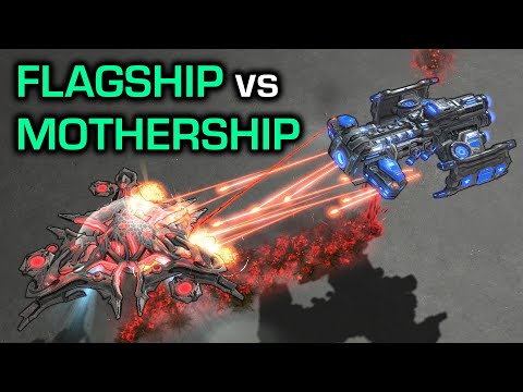 Alarak's Mothership vs Hyperion