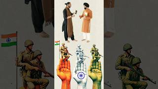 Indian Flag Vs Pakistan Flag❣️Indian National Anthem -Jana Gana Mana song🎨Indian Flag art #shorts