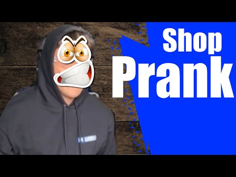 Shop Prank on Boy Wonder