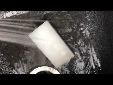 How to Clean a Melamine Foam Sponge