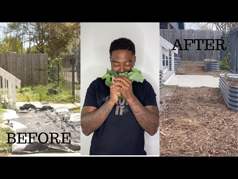 Front Yard Urban Garden Transformation