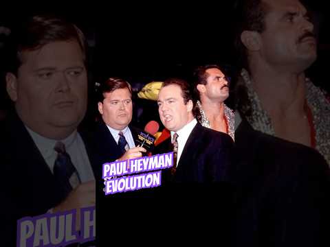 Evolution of Paul Heyman #paulheyman #cmpunk #romanreigns #wwe #ecw #fyp #shorts #smackdown