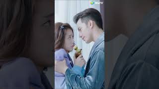 Xiao Qi runs away shyly!#mygirlfriendisanalien #wanpeng #xuzhixian #shorts