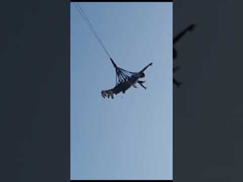 Super Extreme flyer Ride Watch till the end 😱😱 #shorts #extremeride @rafisviews #rafisviews