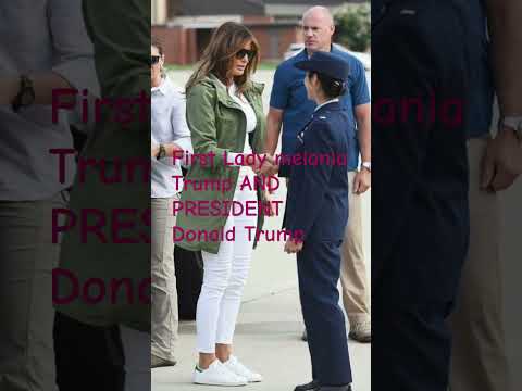 American first Lady melania Trump #donaldtrump