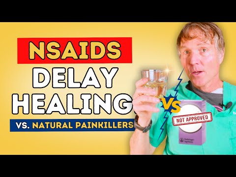 NSAIDs Are Delaying Your Bone Healing! Here are TOP 5 NATURAL PAINKILLERS FOR DR. JONES'