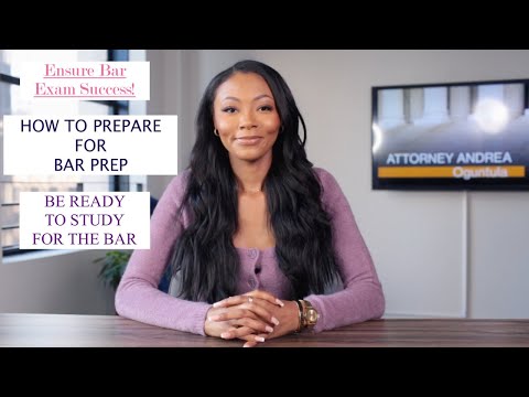 How to Prepare for Bar Prep: One month until the Bar EXAM?!