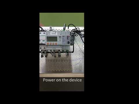 Acrel Electric | Wiring and Debugging Video of ADL100-EY Single Phase Prepaid Energy Meter