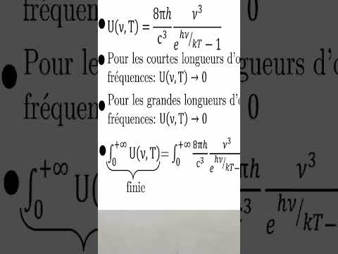 Extrait formule de Planck