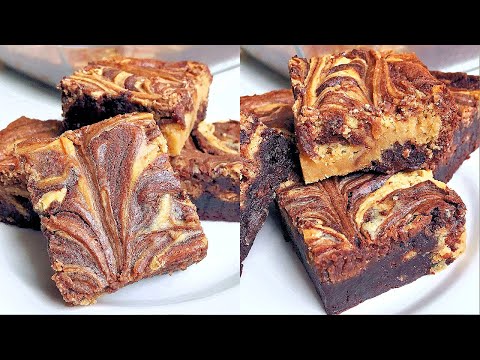 Easy Peanut Butter Cheesecake Swirl Brownies