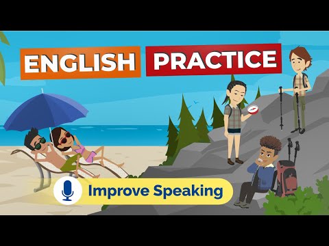 American English Speaking Practice with Shadowing English Conversation